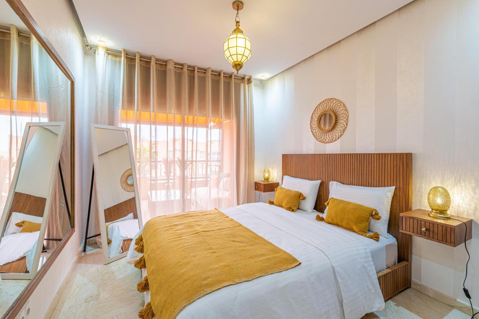 Le Jasmin - Appartement Authentique A Gueliz Марракеш Экстерьер фото
