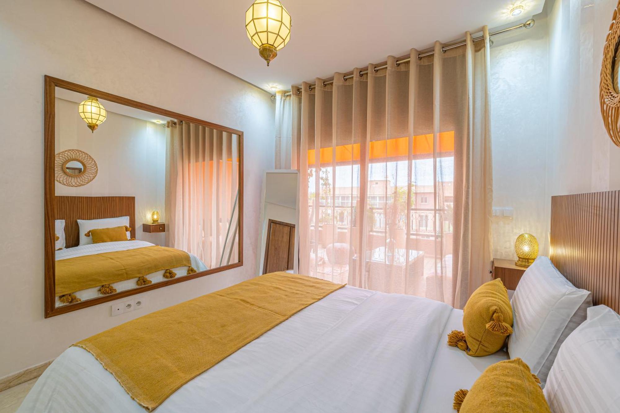 Le Jasmin - Appartement Authentique A Gueliz Марракеш Экстерьер фото