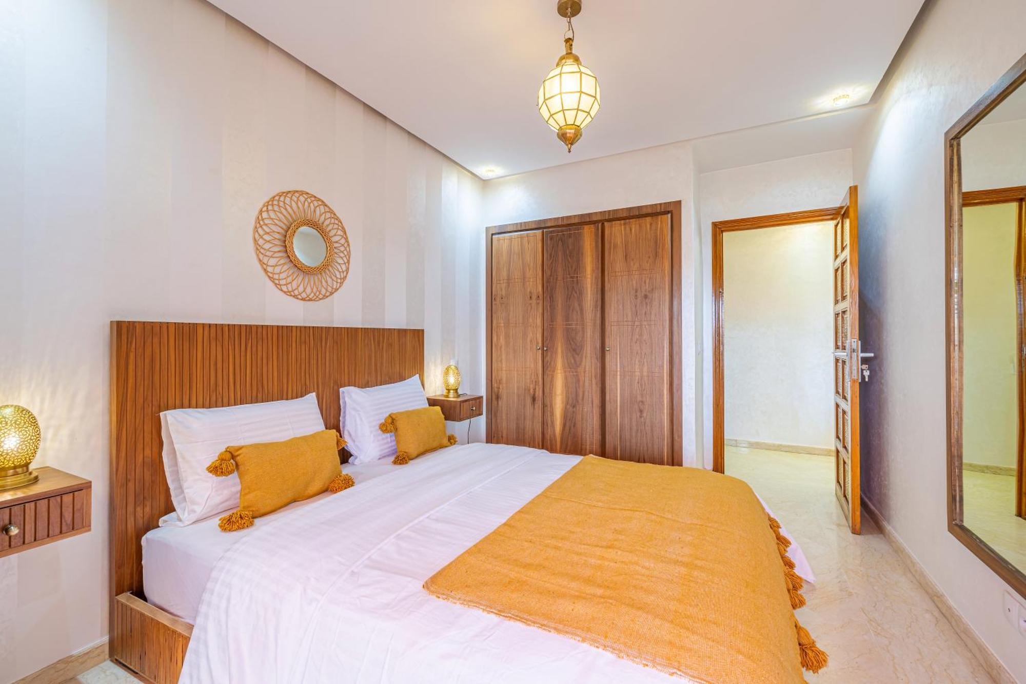 Le Jasmin - Appartement Authentique A Gueliz Марракеш Экстерьер фото